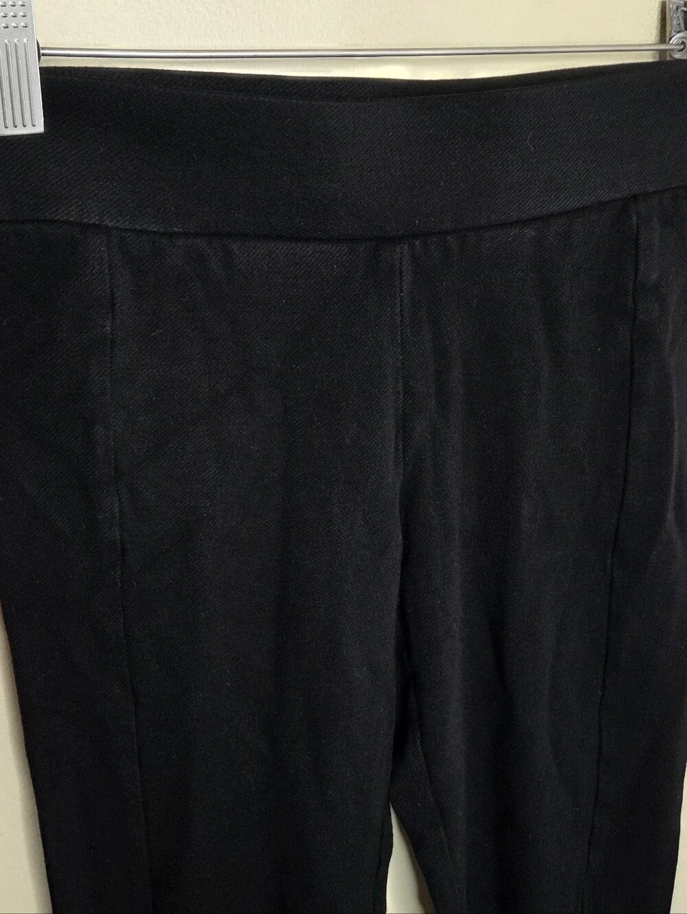 Cabi #3211 Black Sleek Ponte Legging Seaming Details Size XS Classic Basic